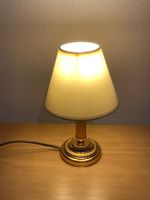 Nachttischlampe, Tischlampe, Lampe gold creme Niedersachsen - Zeven Vorschau