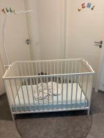 Ikea Gitterbett/ Kinderbett inkl. Matratze und Himmelstange Saarland - Saarlouis Vorschau