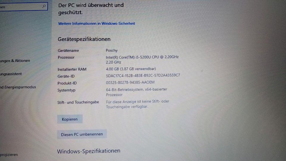 Asus Laptop i5 mit Win 10 in Müncheberg
