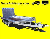 Baumaschinentransporter 3500 KG 400x183cm Baggertransporter ⭐ Nordrhein-Westfalen - Leopoldshöhe Vorschau