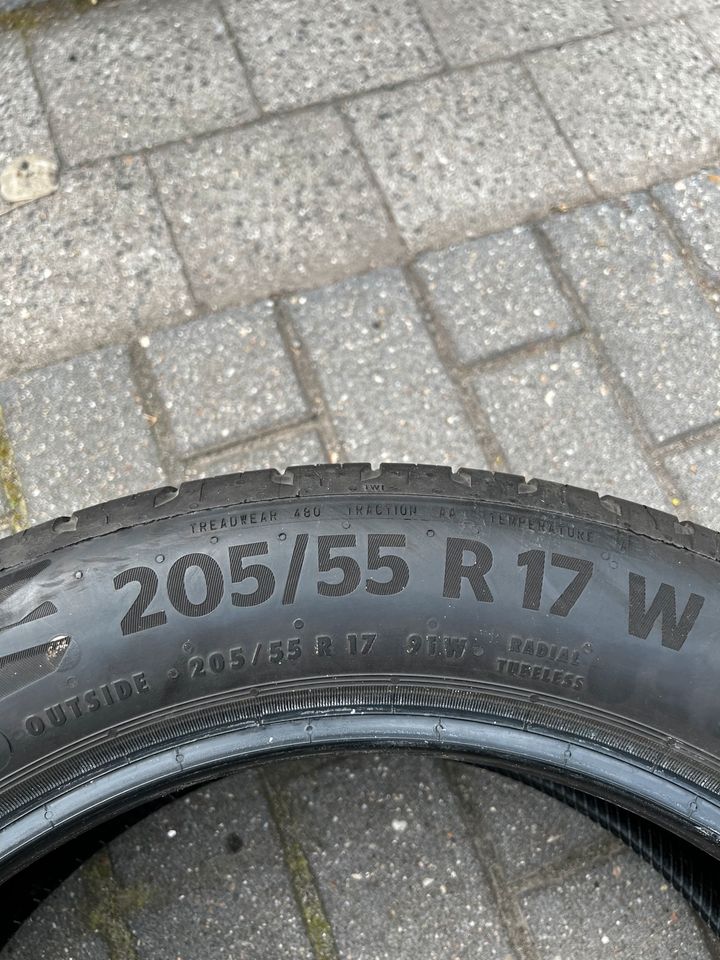 4x Conti Eco Contact 6 Sommer-Reifen 205/55 R17 91W *8.000km* in Leipzig