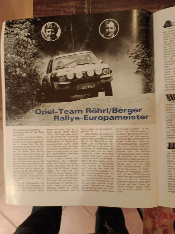 Magazin "der Opel Händler" 1974/ 1975, Diplomat, Manta, Bedford.. in Freinsheim