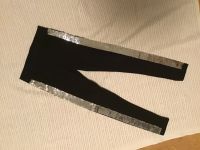 Schwarze Leggings von h&m mit Pallettenstreifen in 146 Baden-Württemberg - Kraichtal Vorschau