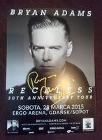 Original Bryan Adams ( Run To You ) Autogramm Bayern - Coburg Vorschau