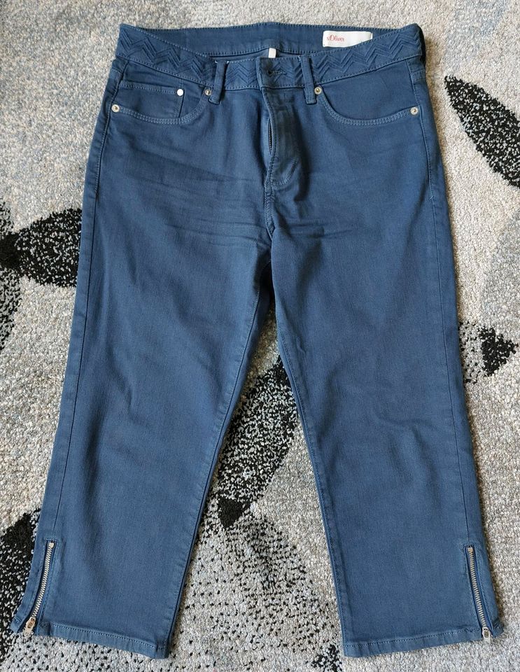 Capri-Jeans S.Oliver Gr.38 blau in Plauen