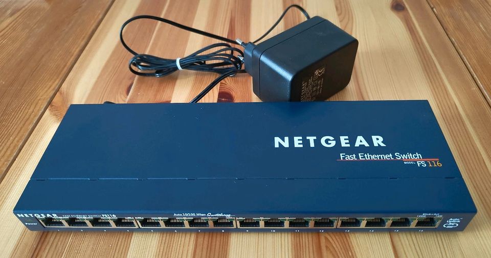Netgear Fast Ethernet Switch FS116 in München