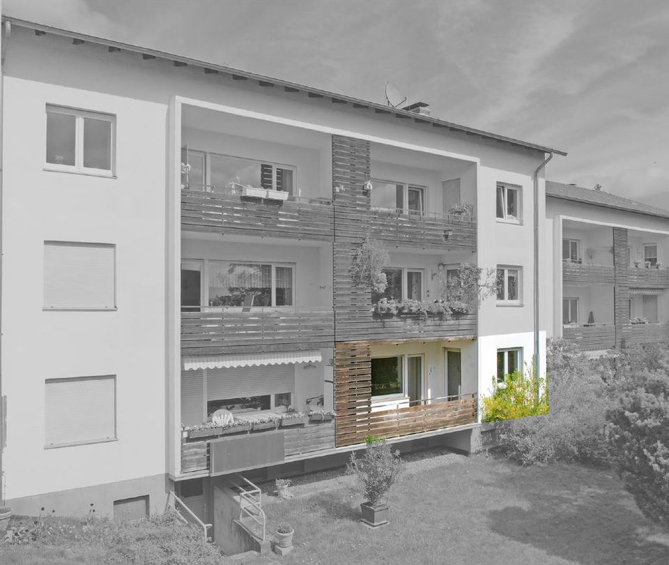 3-ZKB Wohnung mit großem Balkon in schöner Lage von Harleshausen in Kassel