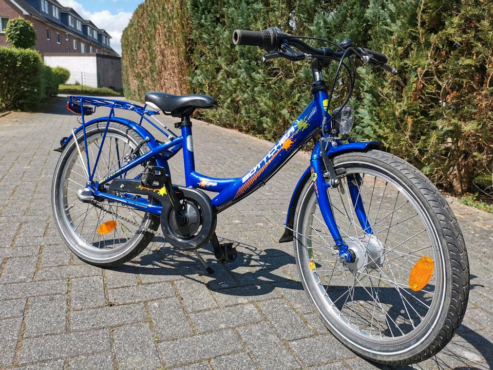 Kinderfahrrad 20 Zoll blau von Böttcher in Bad Segeberg