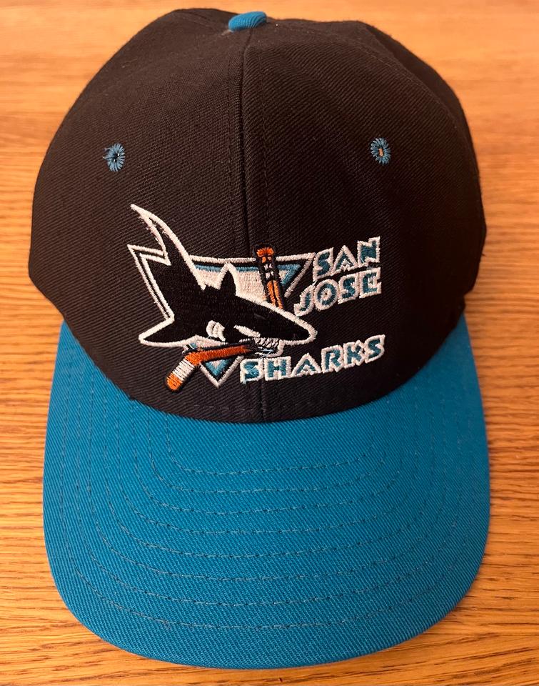 Vintage 1990er Jahre San José Sharks Snap NHL By AJD cap corp. in Berlin