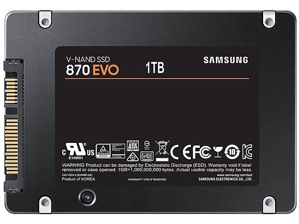 1TB Samsung 870 EVO SATA III 2,5" In- & Externe SSD-Festplate Neu in Düsseldorf