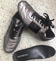 Bikkembergs Sneakers Silbermetalic  Leder Gr.40 Bayern - Manching Vorschau