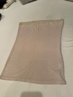 Bandeau Top Oberteil trägerlos Steinchen beige S Baden-Württemberg - Untereisesheim Vorschau