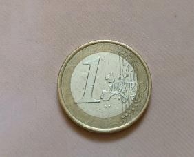 1 Euro Münze Eire Irland in Nürnberg (Mittelfr)