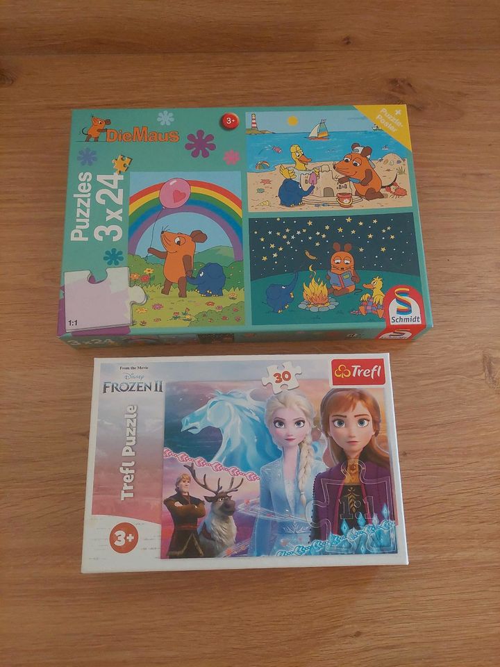 2 Puzzle "Die Maus" & "Frozen" in Breitenfelde