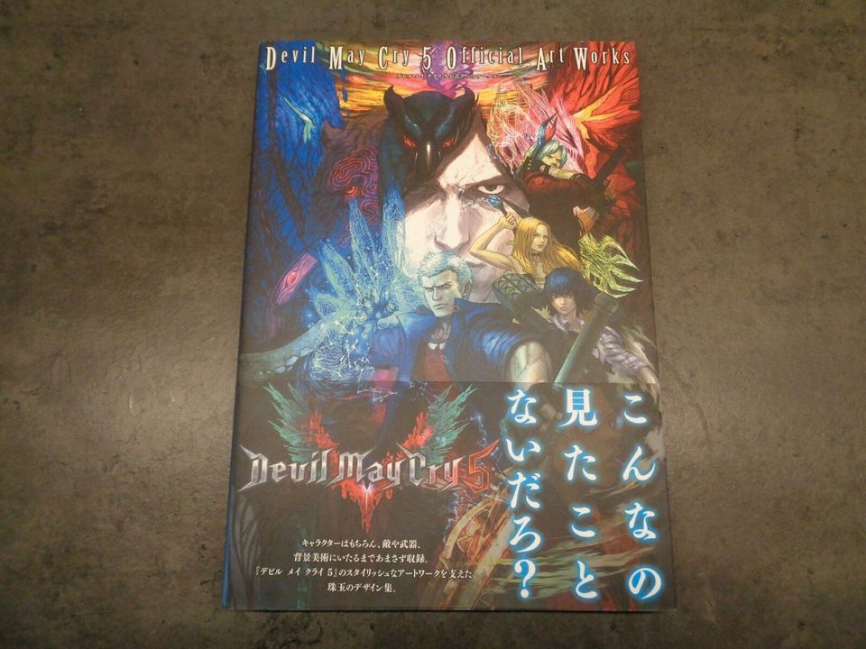 Devil May Cry 5 Official Art Works Book DMC KADOKAWA Japan Game in Berlin