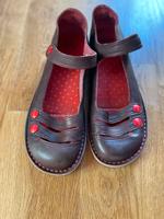 CamperLeder Schuhe Ballerina rotbraun Rarität Dresden - Neustadt Vorschau