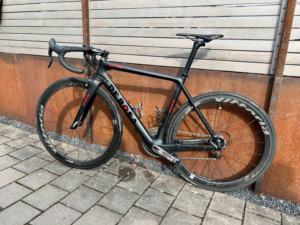 DE ROSA KING nero BOB ACF 51 BR54,5 Rennrad in Dettingen unter Teck