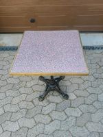 Alter Eisentisch mit Resopal Platte 60×60 cm Saarland - Perl Vorschau