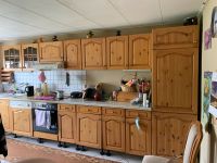 Küchenschränke aus Holz Farbe Kiefer Saarland - Schiffweiler Vorschau