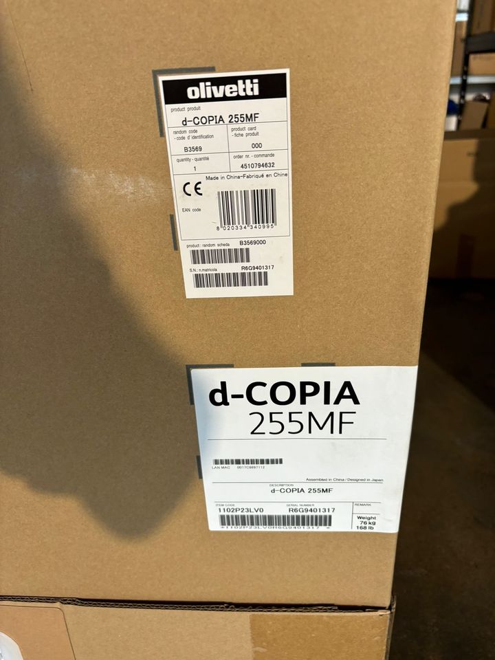 Olivetti D-Copia255MF Drucker, Kopierer, Scanner in Erlenbach