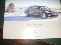 Preisliste S- Klasse Mercedes - Benz Rheinland-Pfalz - Wöllstein Vorschau