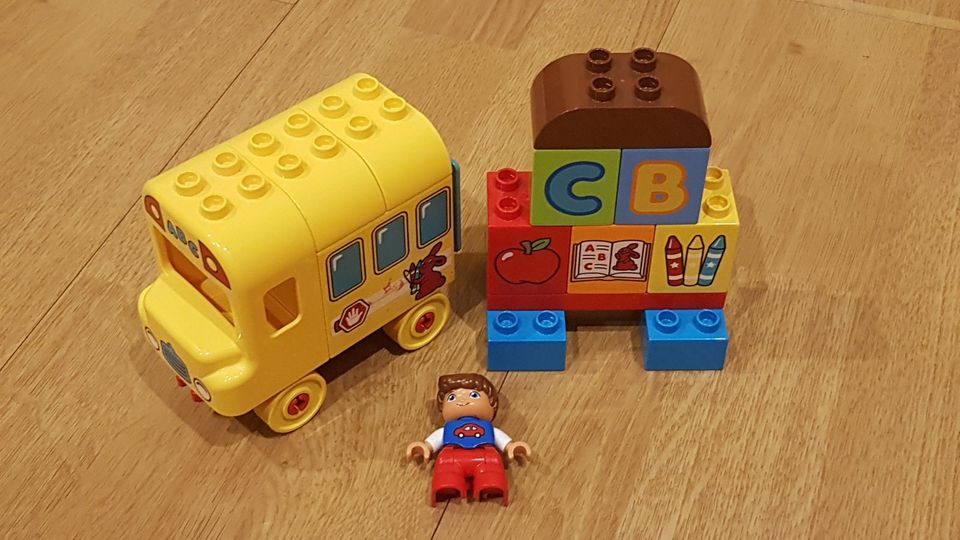 Lego Duplo Zug, Bus u. Haltestelle 10847 / 10603 in Bremen