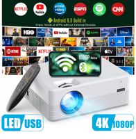 4K Wifi Bluetooth Mini LED Projektor Heimkino Beamer 1080P Hessen - Bebra Vorschau