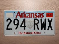 USA Nummernschild Kennzeichen License Plate Arkansas The Natural Bayern - Königsbrunn Vorschau