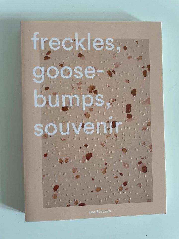 Buch: freckles, goosebumps Souvenir in Berlin