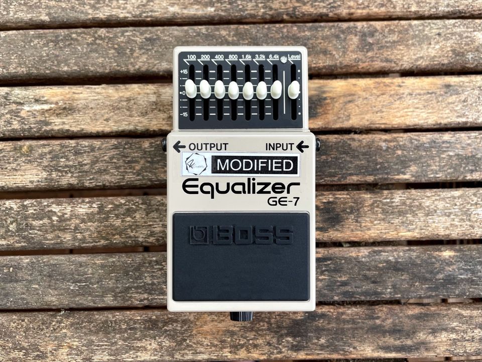 Boss GE-7 EQ Equalizer Modded Modified Hi-Fi -Mod Fcustom in Biebergemünd