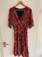 Sommerkleid Kleid Blumen allover Rot ca. Gr. 42 / 44 Niedersachsen - Wilhelmshaven Vorschau