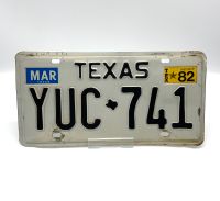 Texas Autoschild Kennzeichen Blechschild Nummernschild Schleswig-Holstein - Oststeinbek Vorschau