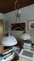 Wohnzimmer Haenge Lampe , Murano Glas und Messing, zwei schalen Essen - Essen-Borbeck Vorschau