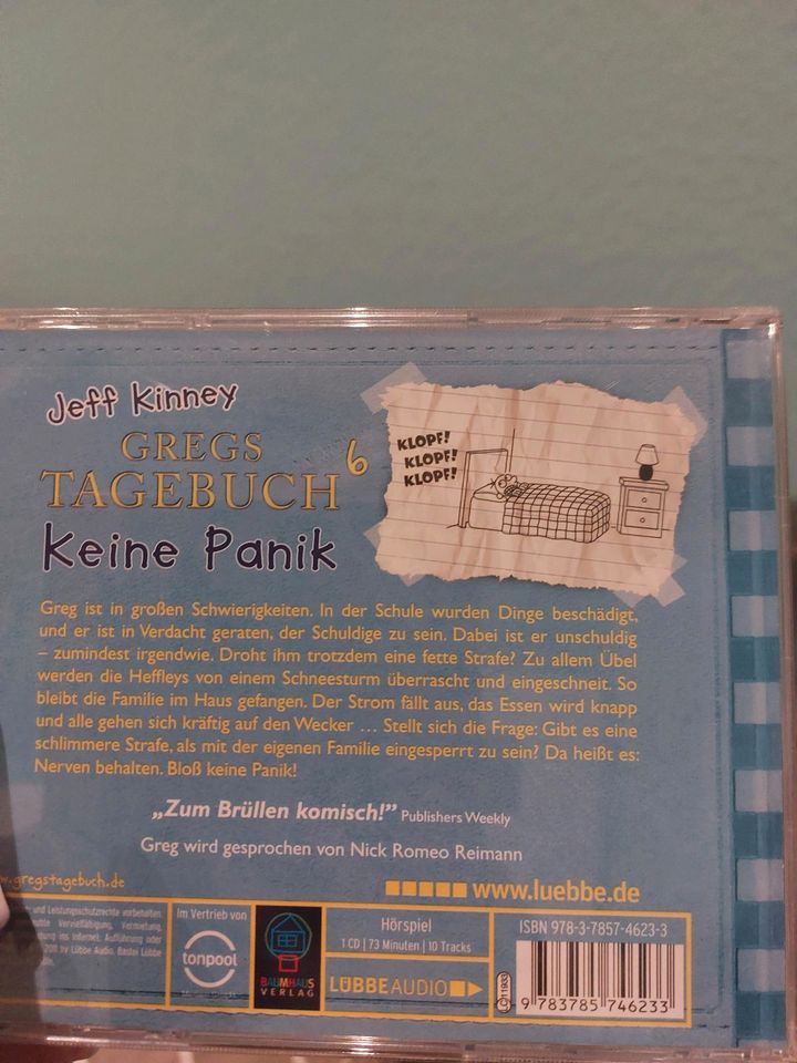 Gregs Tagebuch keine Panik Hörspiel CD in Bergisch Gladbach