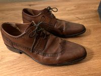 Braune Herren-Lederschuhe von Görtz Gr. 43 Niedersachsen - Adendorf Vorschau