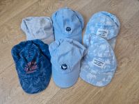 6 Basecaps / Cappys 3x 92/104 + 3x 110/128 H&M blau Sachsen - Chemnitz Vorschau