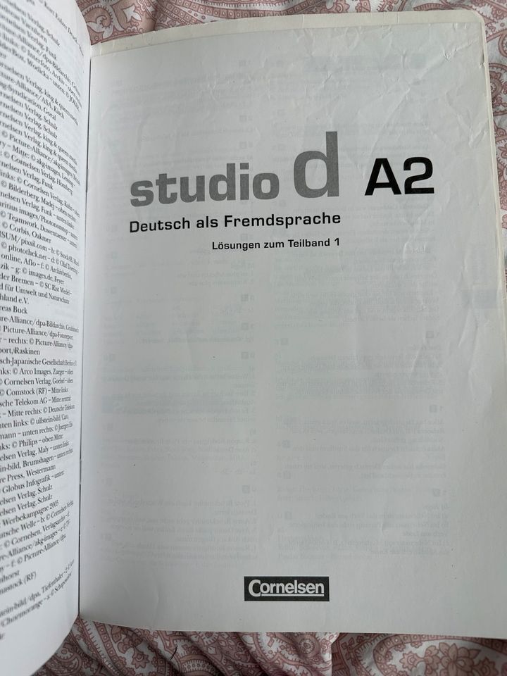 studio d A2 Deutsch als Fremdsprache Teilband 1 und 2 in Berlin