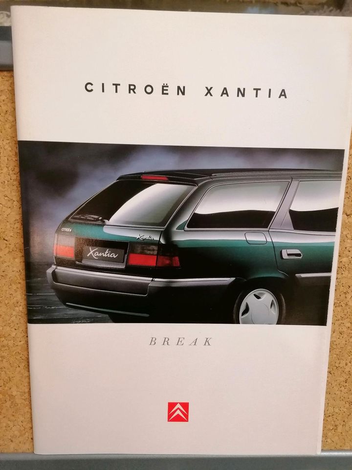 Prospekte Citroen XM Xantia CX C5 in Hamburg