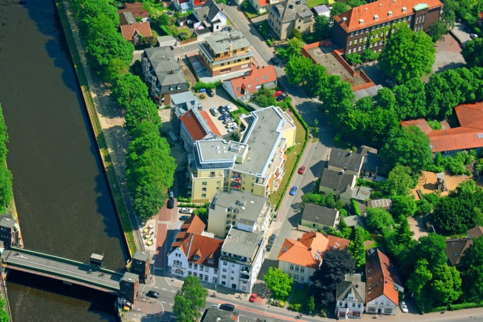 Cäcilienhof-Residenz-Eigentumswohnung mit Terrasse am Küstenkanal in Oldenburg