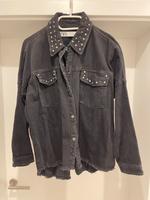 Jeansjacke schwarz Glitzersteine Bayern - Hersbruck Vorschau