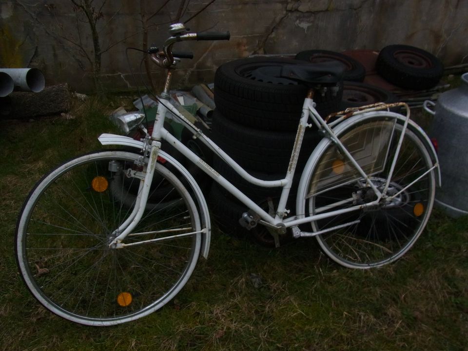 2 alte Fahrräder in Sankelmark