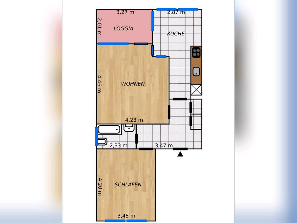 TAUSCHWOHNUNG Sonnige kleine Wohnung zwischen Nippes & Ehrenfeld in Köln