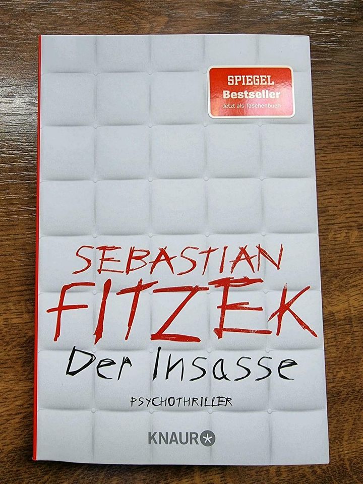 Sebastian Fitzek ▪︎Der Insasse ▪︎Psychothriller in Bielefeld