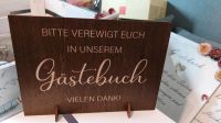 Gästebuch Schild Hochzeit / Feier Kreis Pinneberg - Tornesch Vorschau