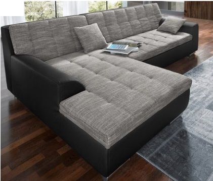 Ecksofa Treviso L-Form mit Schlaffunktion, Schlafsofa, Schlafcouch, Sofa, Couch in Herne