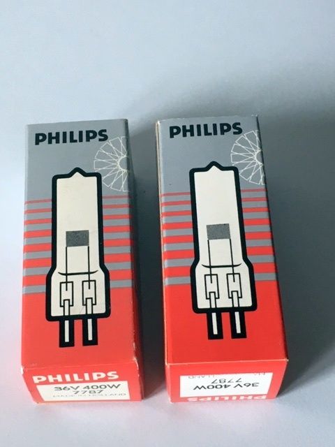 2 Philips Projektionslampe - Typ 7787 36V 400W - neu/OVP in Fürstenfeldbruck