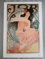 Alfons Mucha Kunstdruck Job 60 x 42 cm Schleswig-Holstein - Groß Wittensee Vorschau