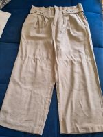 Weite Baumwoll-Pluderhose - beige - Gr. 40 München - Au-Haidhausen Vorschau