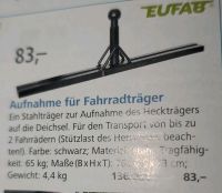 gebrauchte Aufnahme für Fahrradträger Rheinland-Pfalz - Bad Breisig  Vorschau