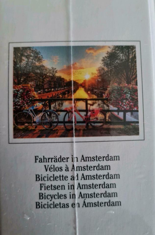 1000 Teile Puzzle - Motiv:Fahrräder in Amsterdam ORIGINALVERPACKT in Potsdam